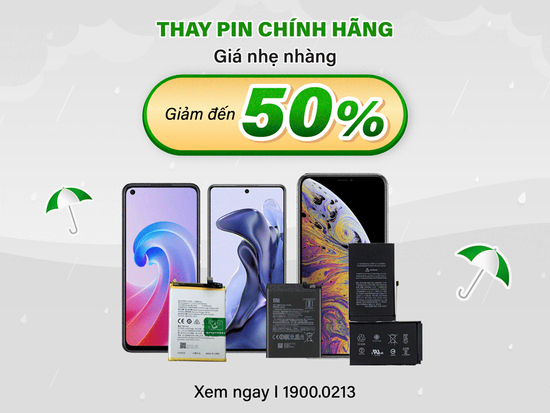 thay pin chất lượng