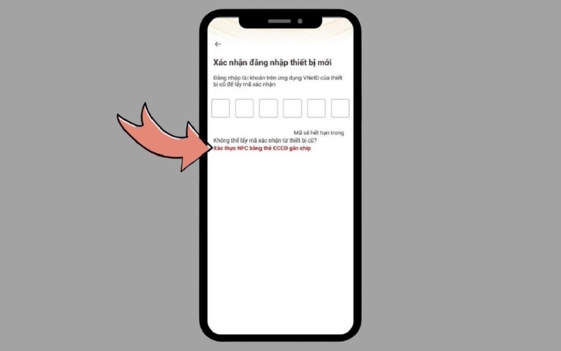 Bước 2 cách quét NFC CCCD trên iPhone