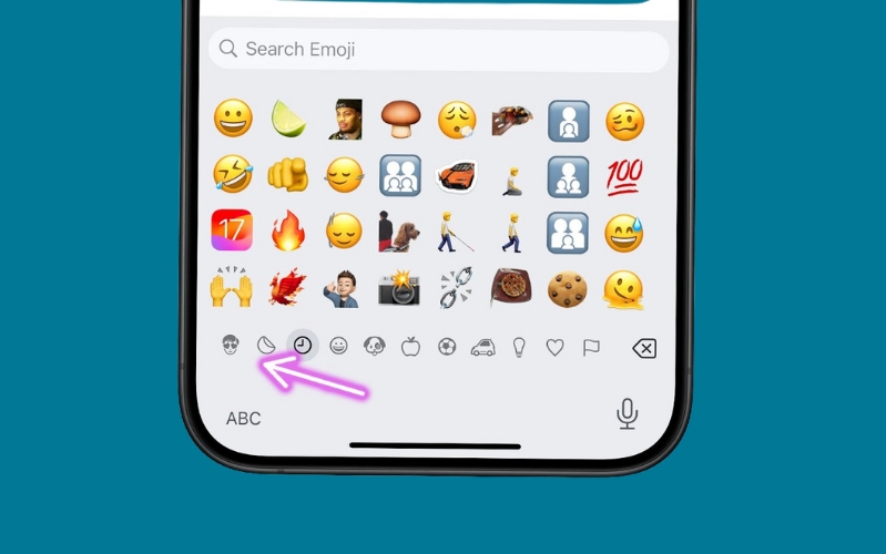 Sự thay đổi của mục Emoji trong phiên bản iOS 18 beta 3