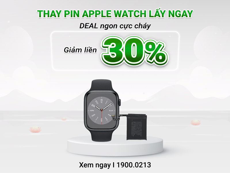 thay pin apple watch