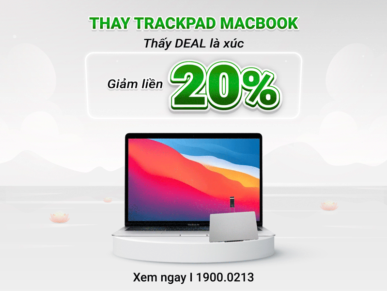 Thay trackpad mới