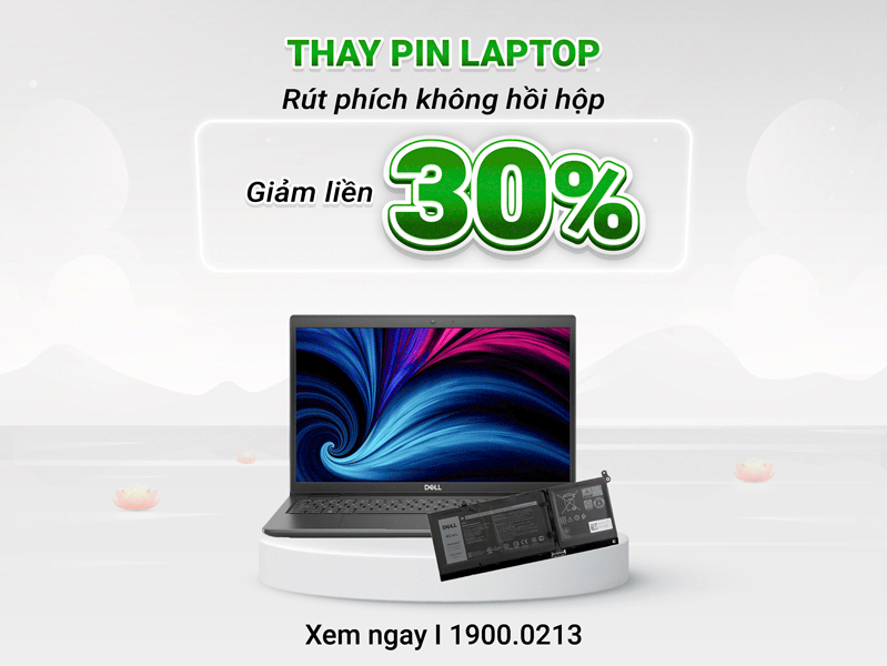 Thay pin surface tràn đầy ưu đãi