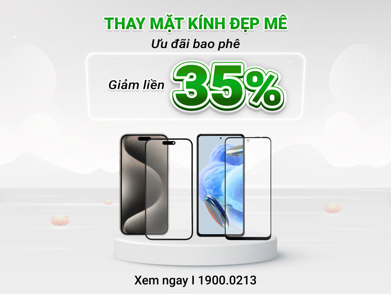 thay mặt kính iPhone uy tín