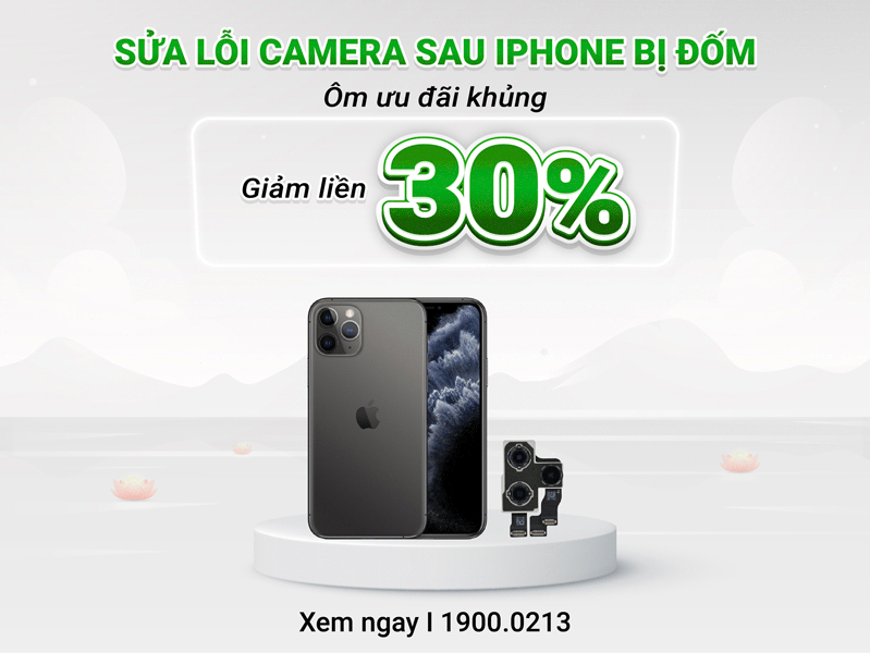 camera iphone bi loi dom anh