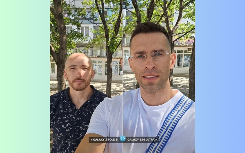 Điện thoại Samsung thường chụp ảnh selfie rất đẹp, và hai chiếc điện thoại này cũng không ngoại lệ