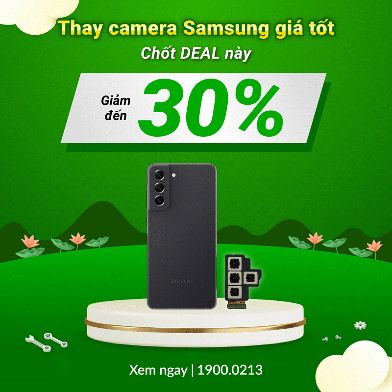 Thay camera samsung ưu đãi xịn mịn