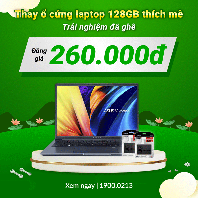 thay ssd 128gb