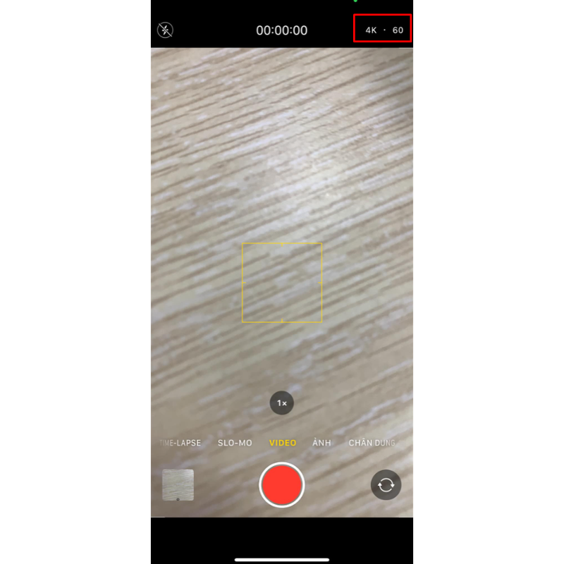 Thay đổi thiết lập độ phân giải video trên iPhone