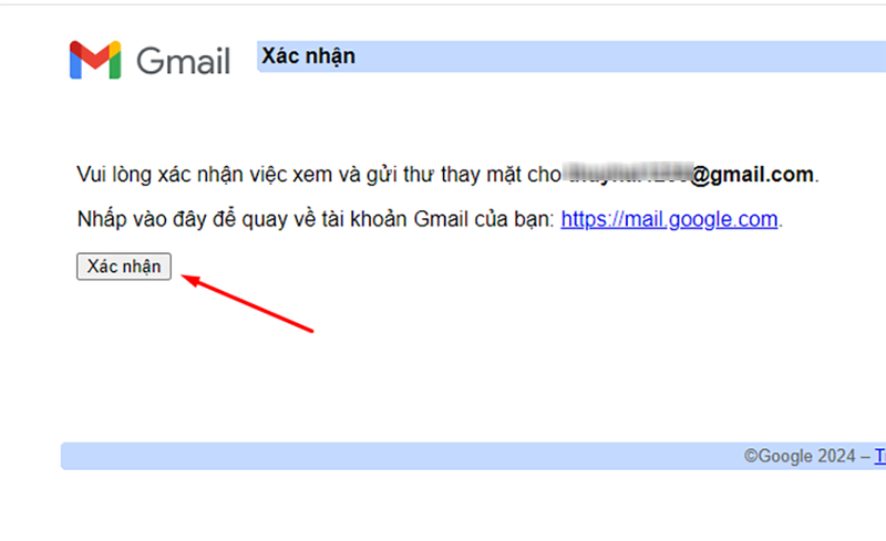 Cách ủy quyền truy cập Gmail cho người khác