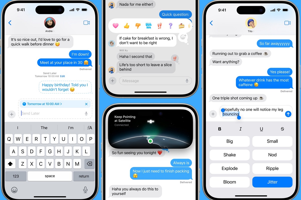 iMessage trong iOS 18