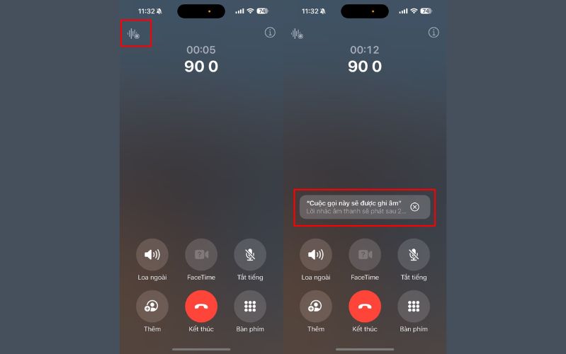 Cách kích hoạt ghi âm