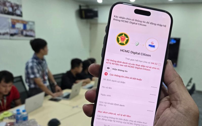 Nộp hồ sơ hành chính trực tuyến qua ứng dụng