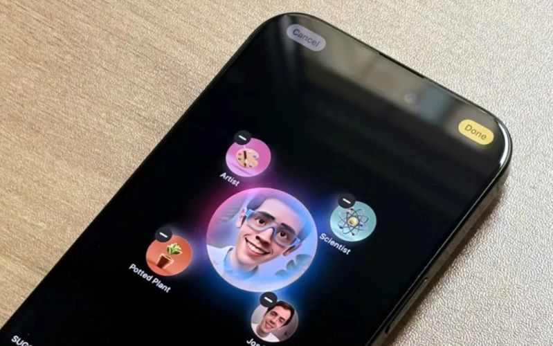 2. Genmoji – tạo biểu tượng cảm xúc riêng