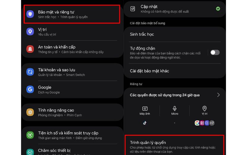 Cách tắt quyền truy cập danh bạ nhanh chóng