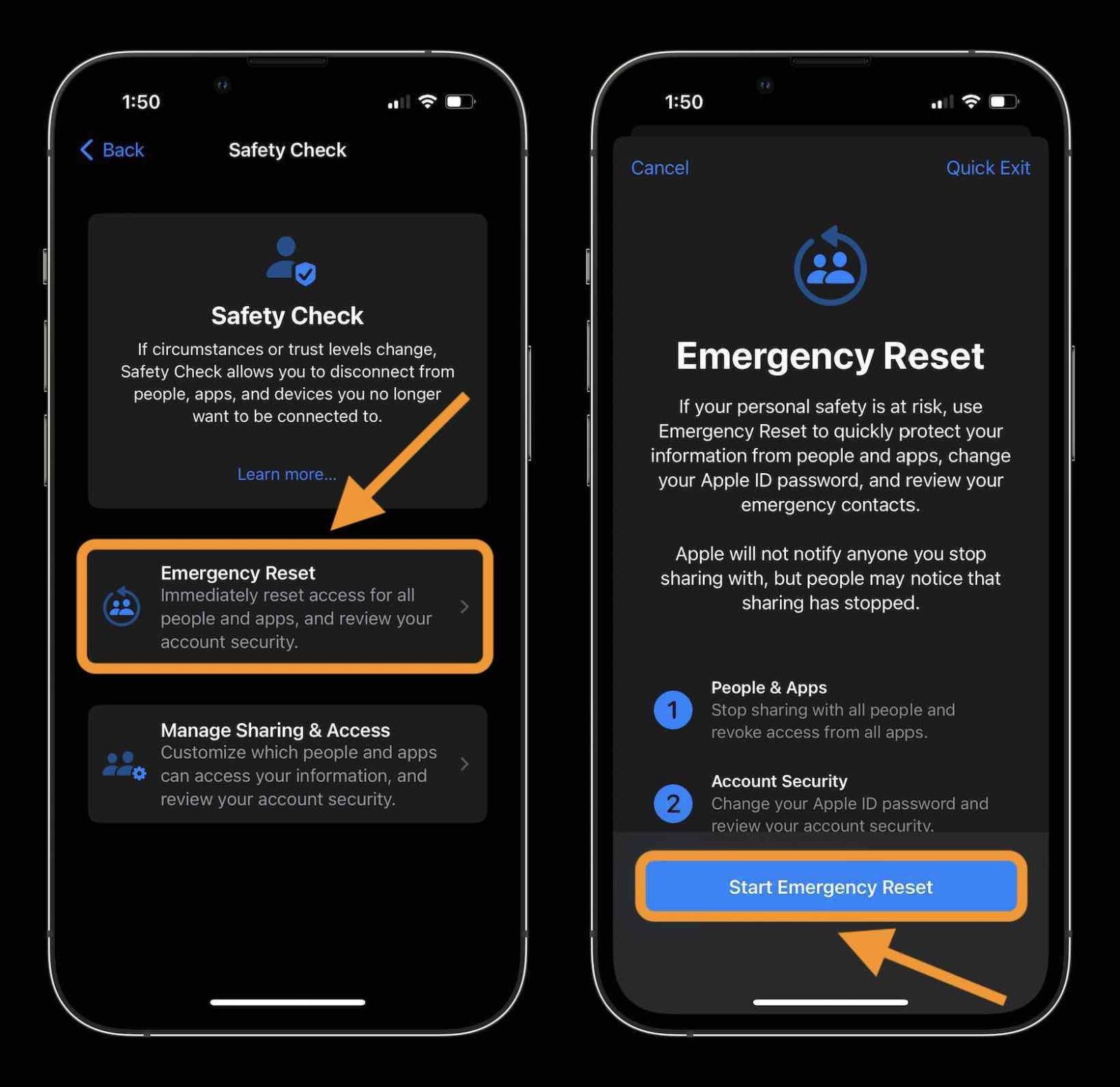 5. Kiểm tra an toàn (Safety Check)