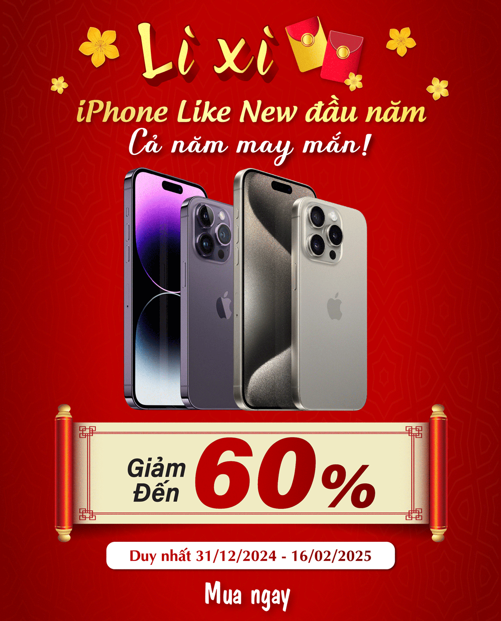 Lì xì đầu năm - Cả năm may mắn