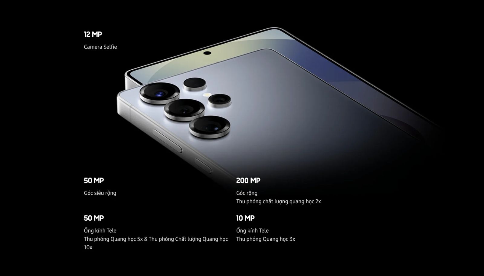 Hệ thống camera chuyên nghiệp của Samsung S25 Ultra 512GB