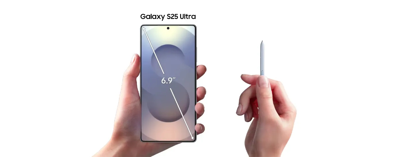 Màn hình hiển thị tuyệt mỹ, sống động trên Samsung S25 Ultra