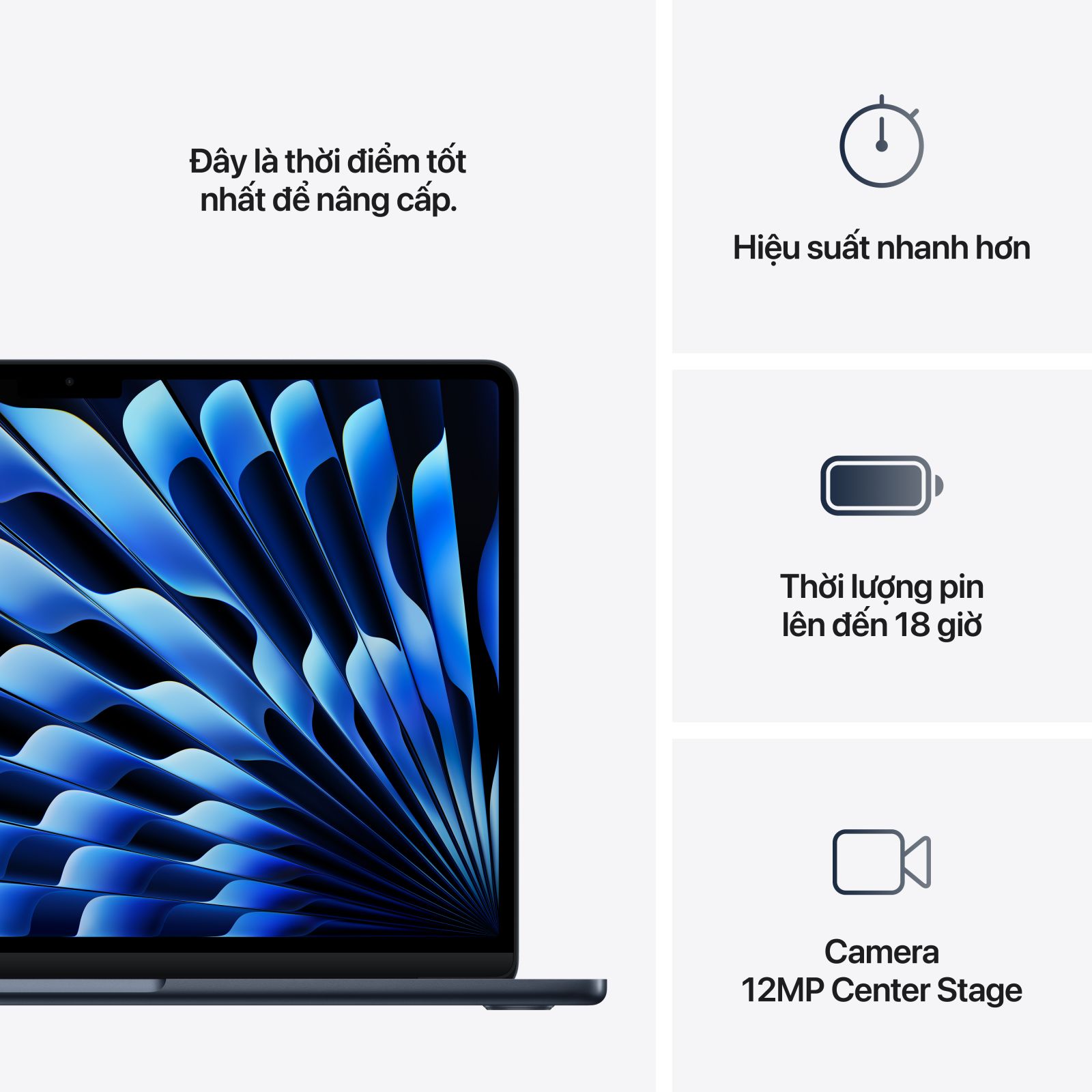 3.5. Camera FaceTime HD 12MP với Center Stage - Trải nghiệm gọi video đỉnh cao