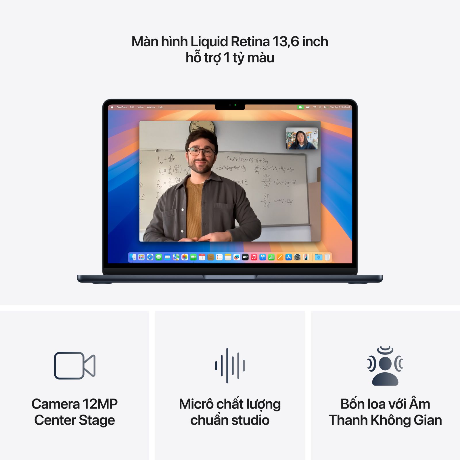 3.3. Màn hình Liquid Retina - Trải nghiệm hình ảnh sống động và chân thực