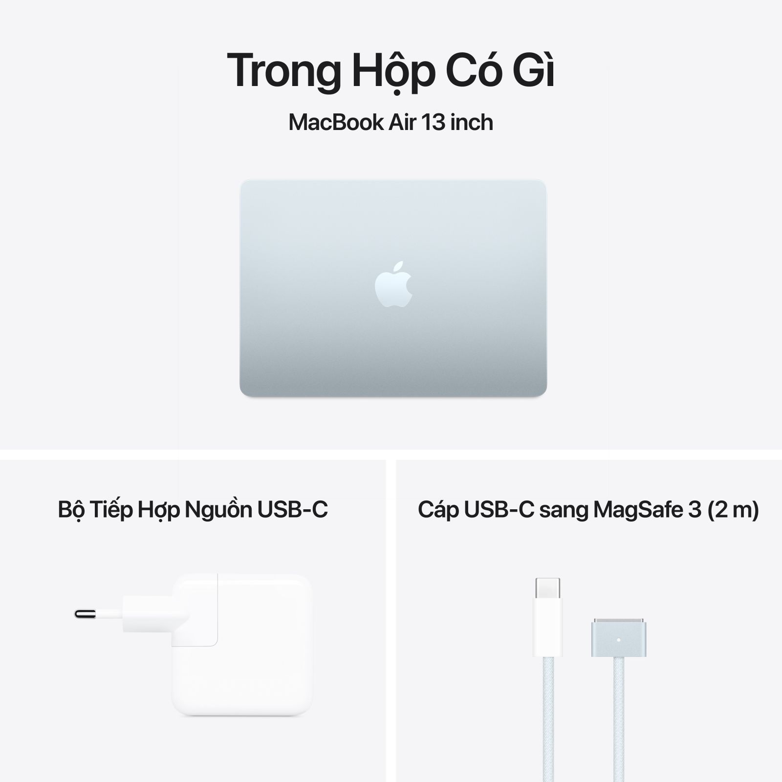 Trang bị cổng sạc 
