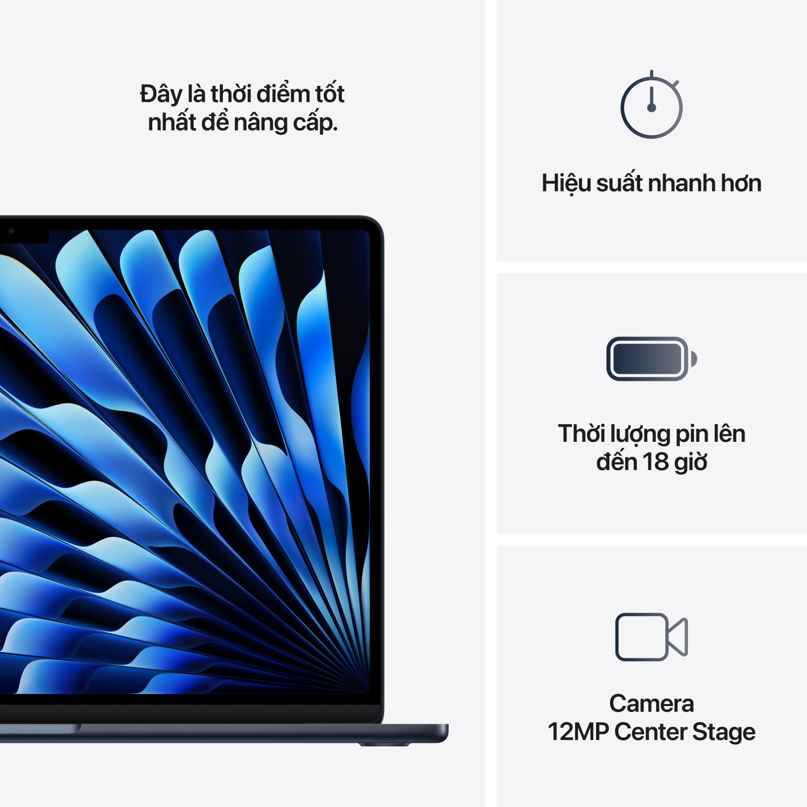 MacBook Air M4 15 inch 2025 16GB/256GB 10