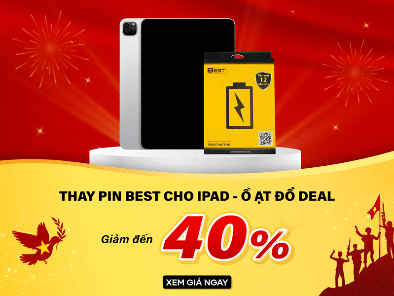 thay pin ipad