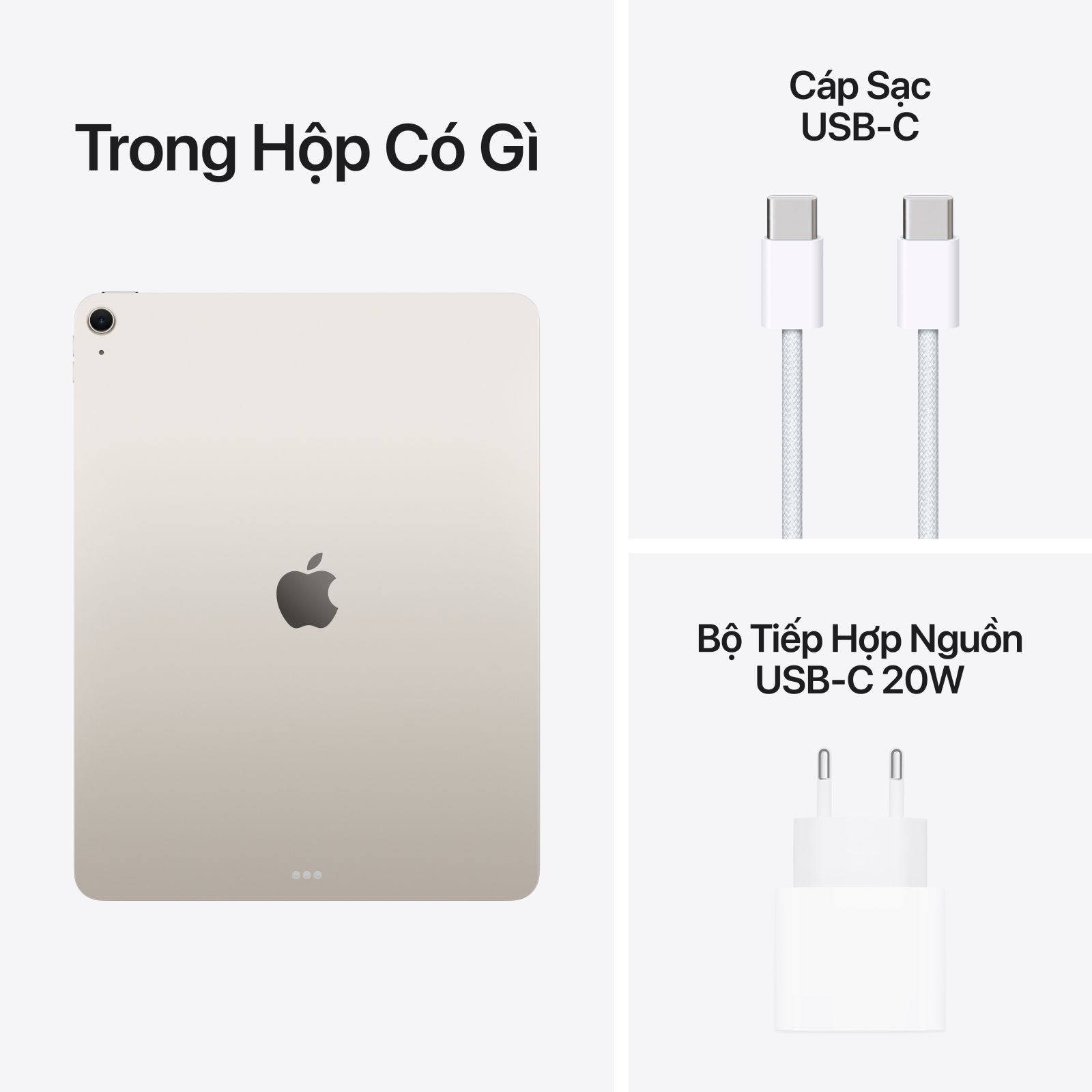 iPad Air 7 M3 2025 11 inch Wifi Cellular 512GB | Chính hãng Apple Việt Nam 12