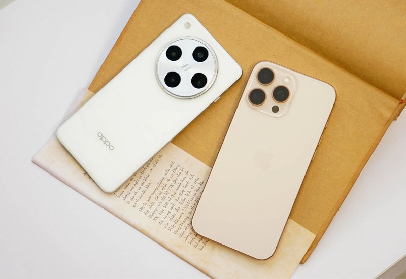 1. Khám phá điểm khác biệt: iPhone 16 Pro Max và Find X8 Pro