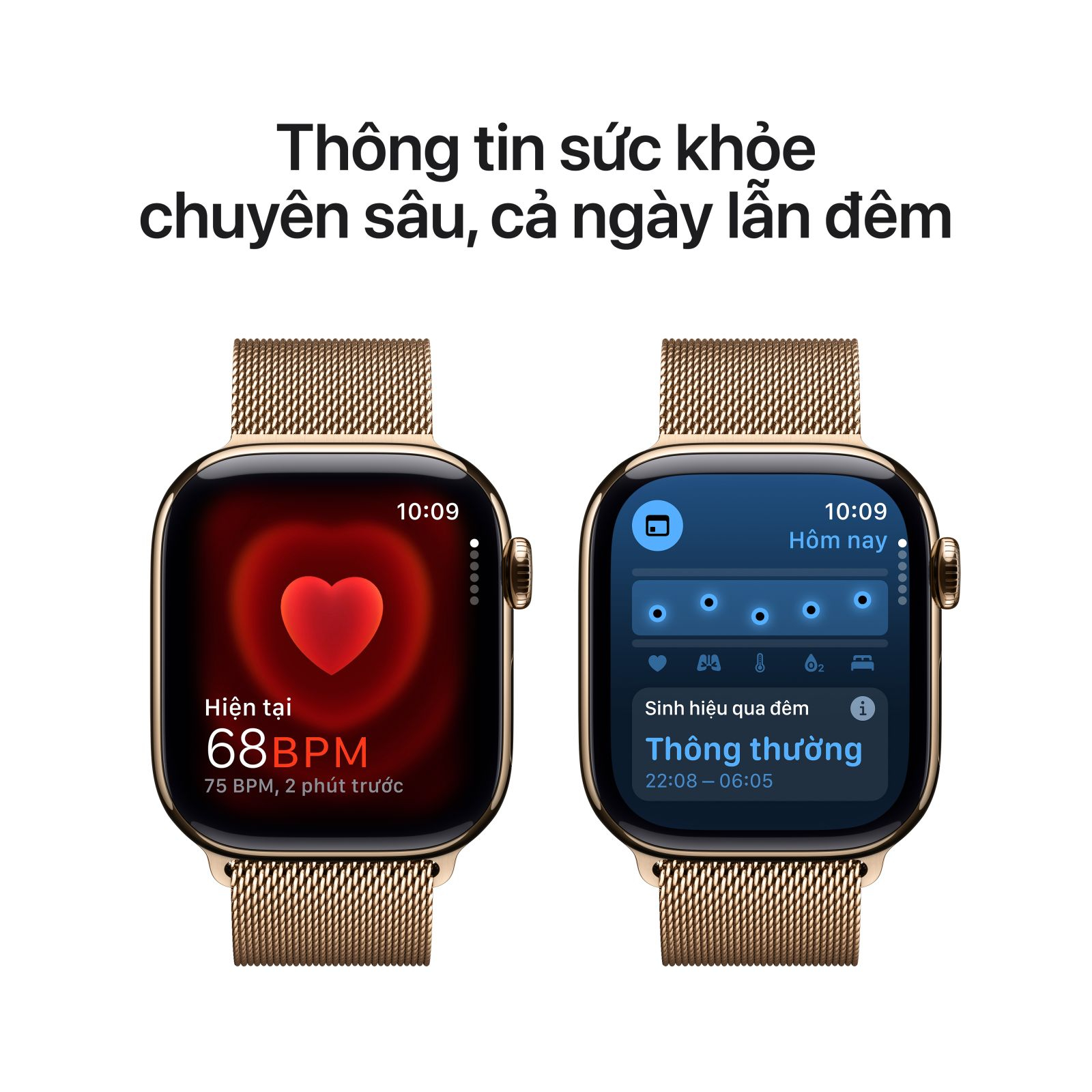 Apple Watch Series 10 46mm LTE - Viền Titan, Dây Quấn Milan Size M/L | Chính hãng VN 3 Apple Watch Series 10 46mm LTE - Viền Titan, Dây Quấn Milan Size M/L | Chính hãng VN 3