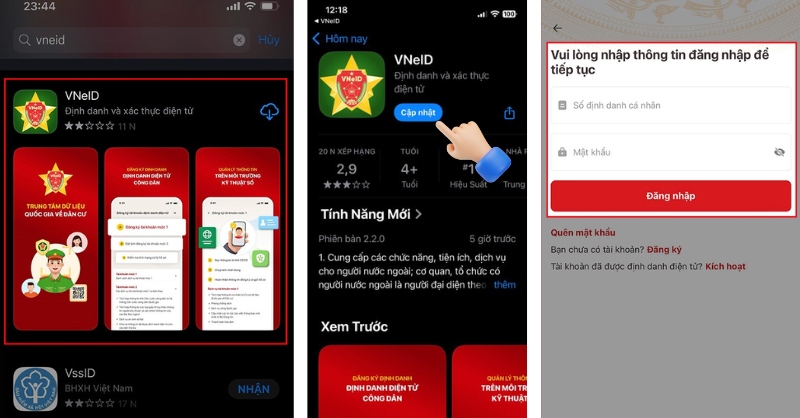 VNeID 2.2.0 có gì mới? 5 cập nhật giúp bạn dùng app dễ hơ