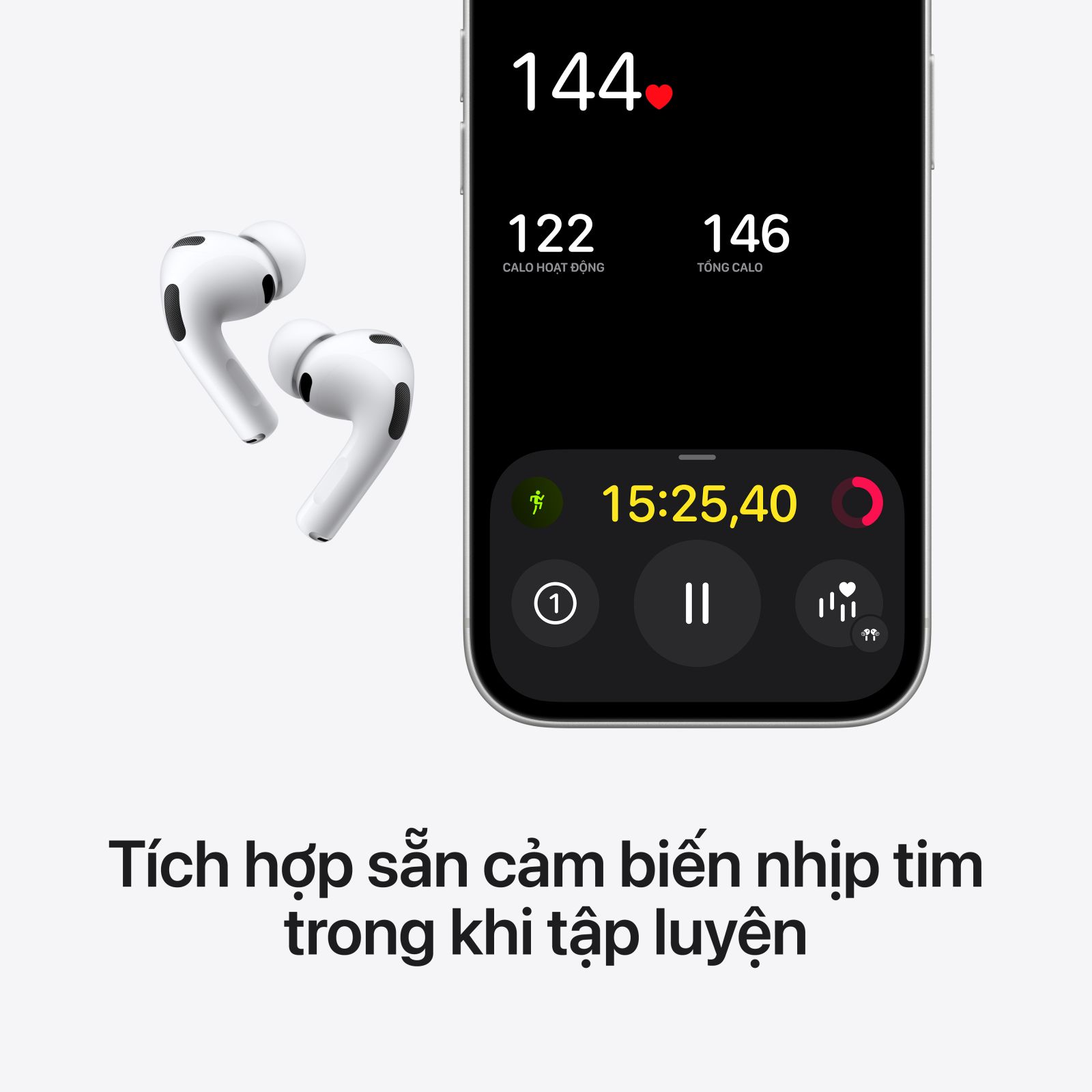 3.5 Cảm biến nhịp tim tích hợp