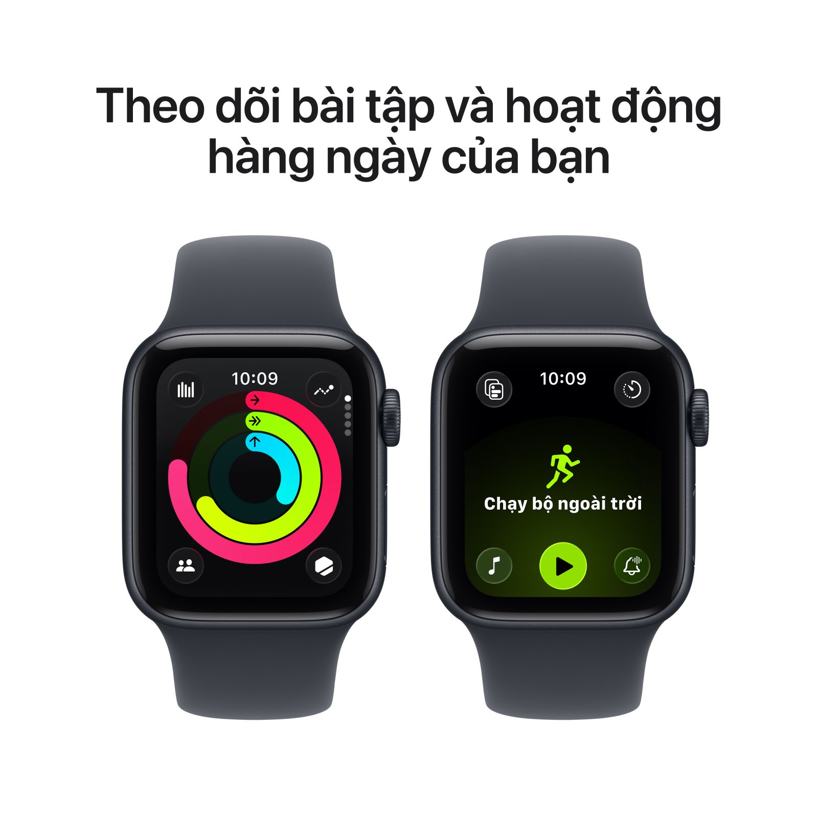 Apple Watch SE 3 2025 44mm LTE - Viền nhôm, Dây Đeo Thể Thao Size M/L | Chính hãng Việt Nam 10