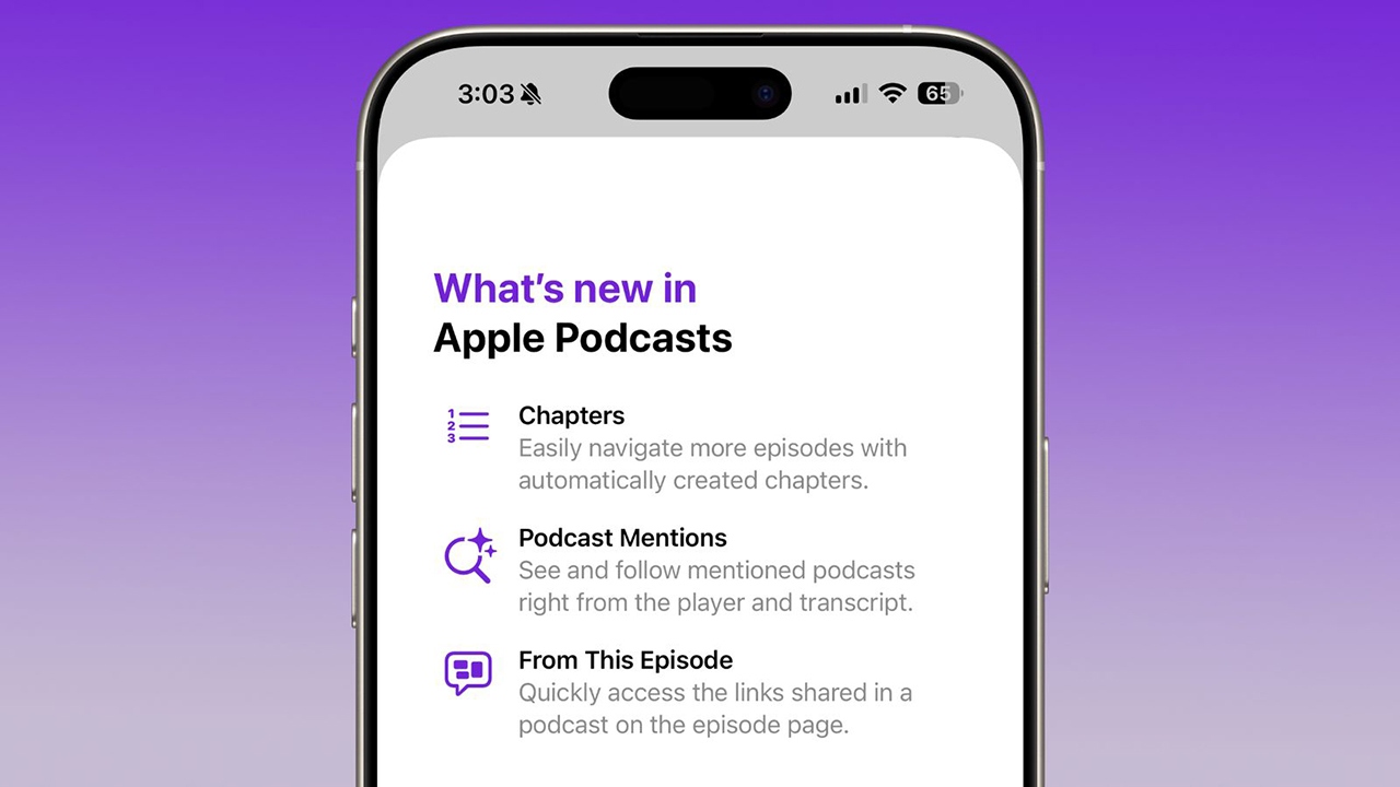 1.2. Apple Podcasts - Tự động tạo phân đoạn nội dung (Auto-Chapters)