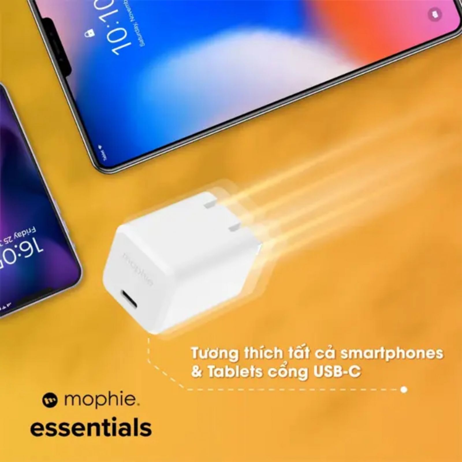 Cốc sạc Mophie Essentials 40W 1C