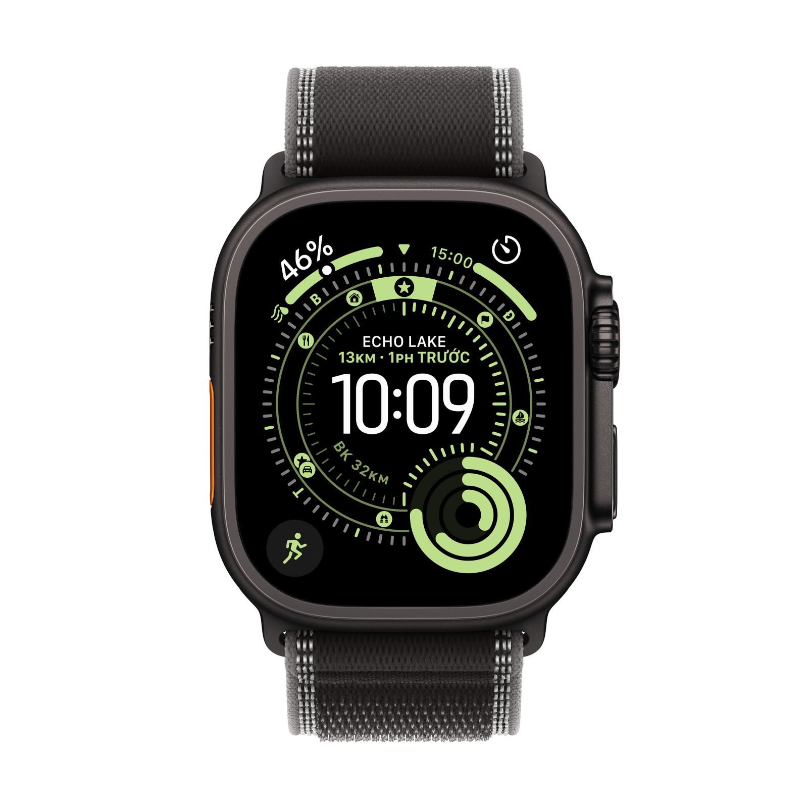 Apple Watch Ultra 3 2025 49mm LTE - Viền Titan dây Trail S/M