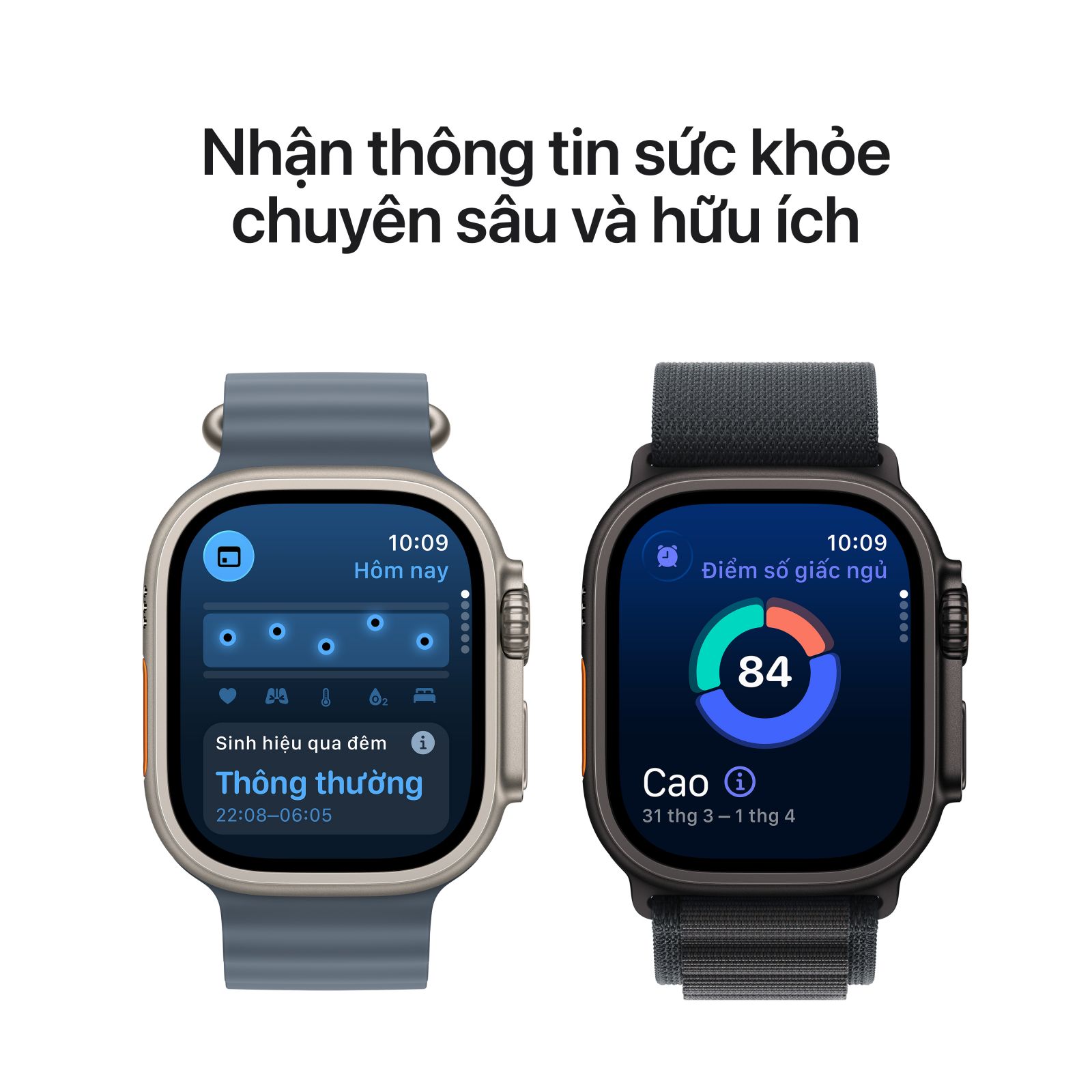 Apple Watch Ultra 3 2025 49mm LTE - Viền Titan dây Trail S/M