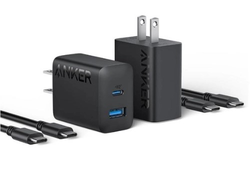 Cốc sạc Anker 312 2 cổng 1C1A 20W B2348 (kèm cáp USB-C) 4 Cốc sạc Anker 312 2 cổng 1C1A 20W B2348 (kèm cáp USB-C) 4
