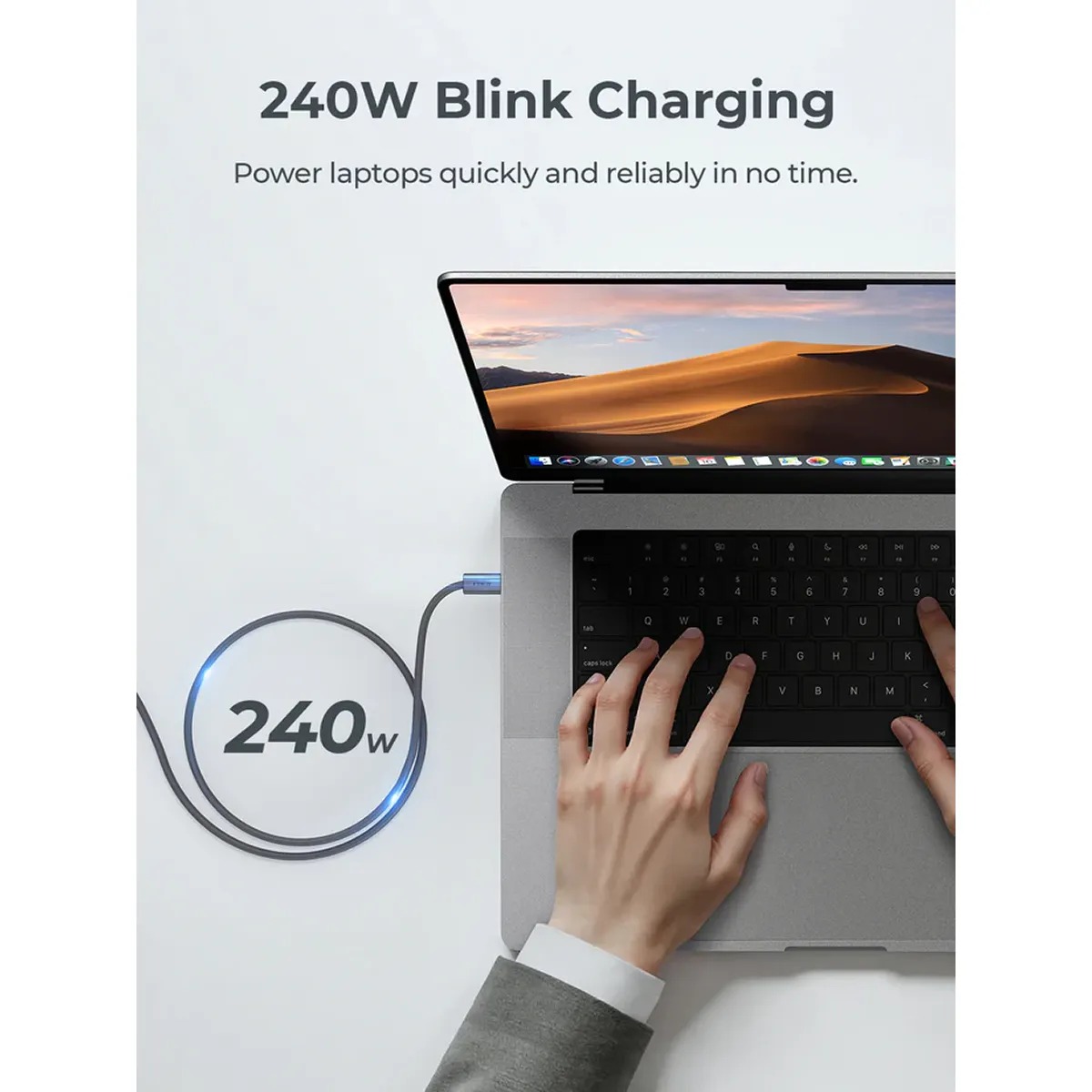 Cáp sạc Aukey CB-DCC241 C-C 240W 1M