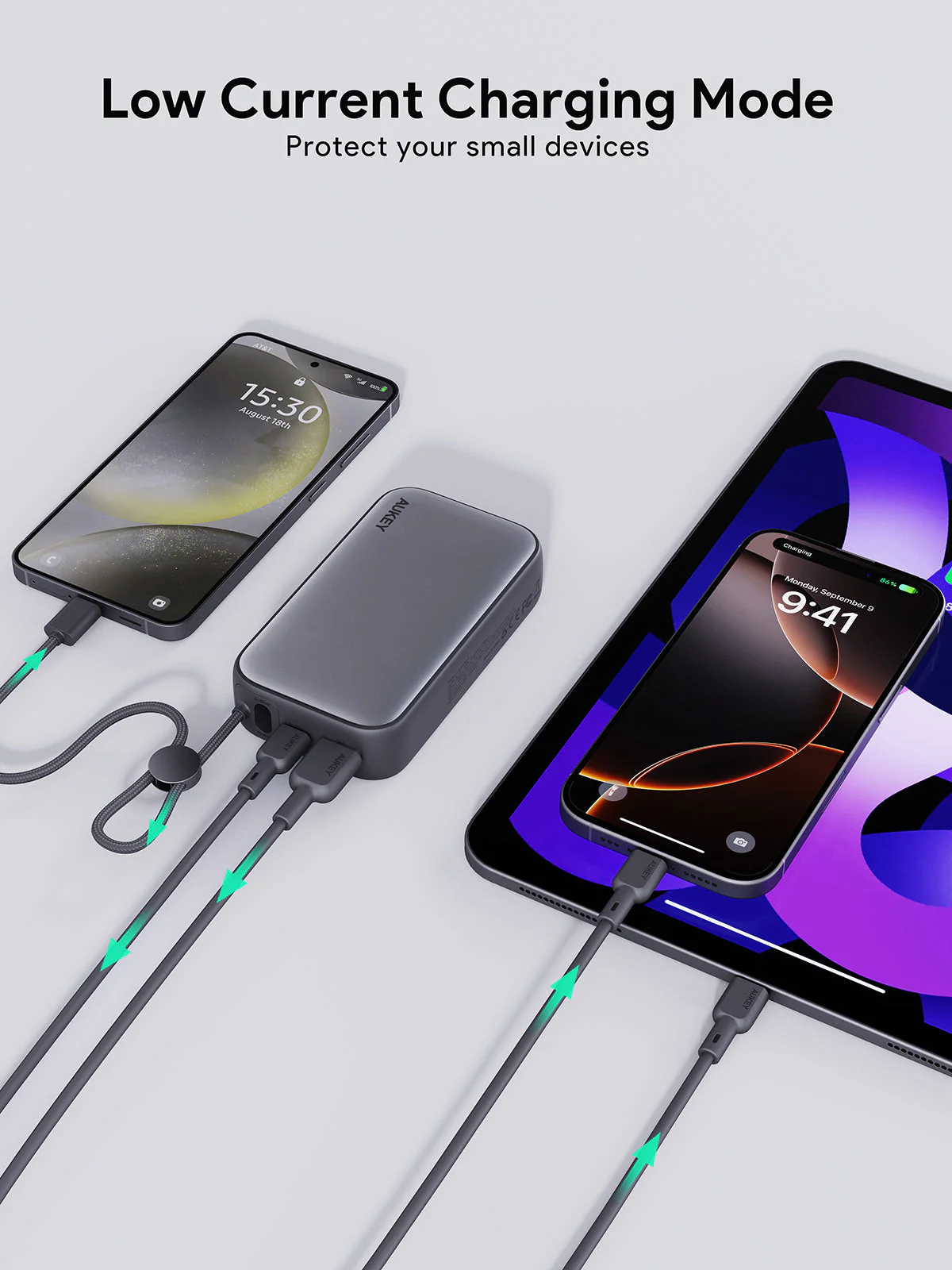 Sạc dự phòng Aukey PB-Y47 10000mAh 30W kèm cáp USB-C
