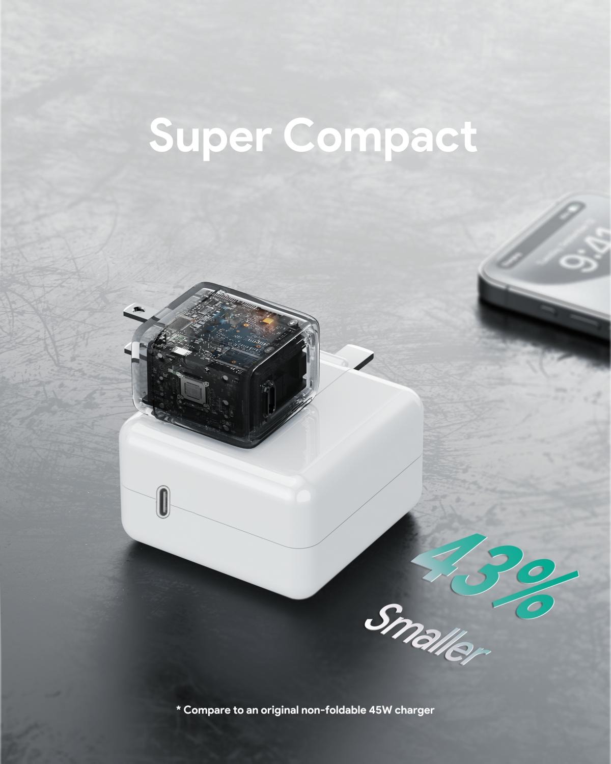 Cốc sạc Aukey Type-C PD 45W PA-C2