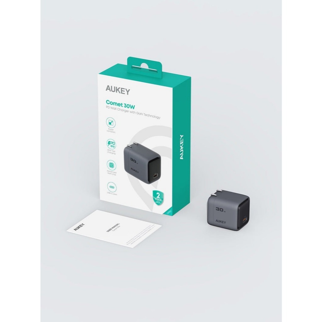 Cốc sạc Aukey Type-C PD 30W PA-C1