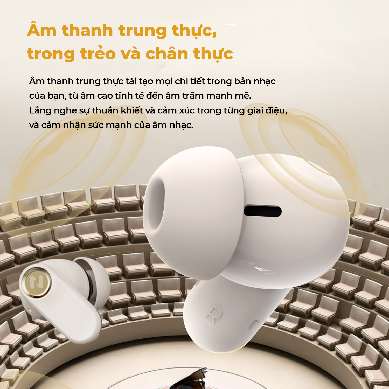 Tai nghe Bluetooth True Wireless Havit TW992 - ANC