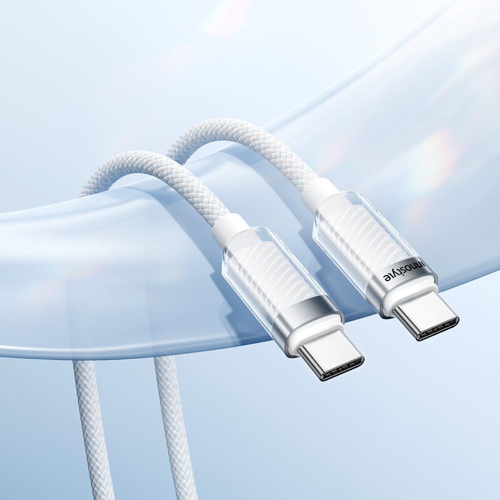 Cáp Innostyle CrystalShine USB-C to C 1.5M 60W 