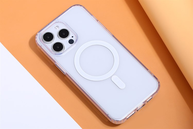 Ốp lưng iPhone 15 Pro Mipow hỗ trợ sạc MagSafe 3 Ốp lưng iPhone 15 Pro Mipow hỗ trợ sạc MagSafe 3