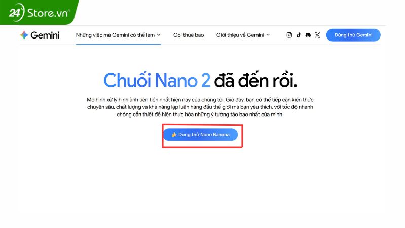 Hướng dẫn sửu dụng Nano Banana 2 trên Gemini AI