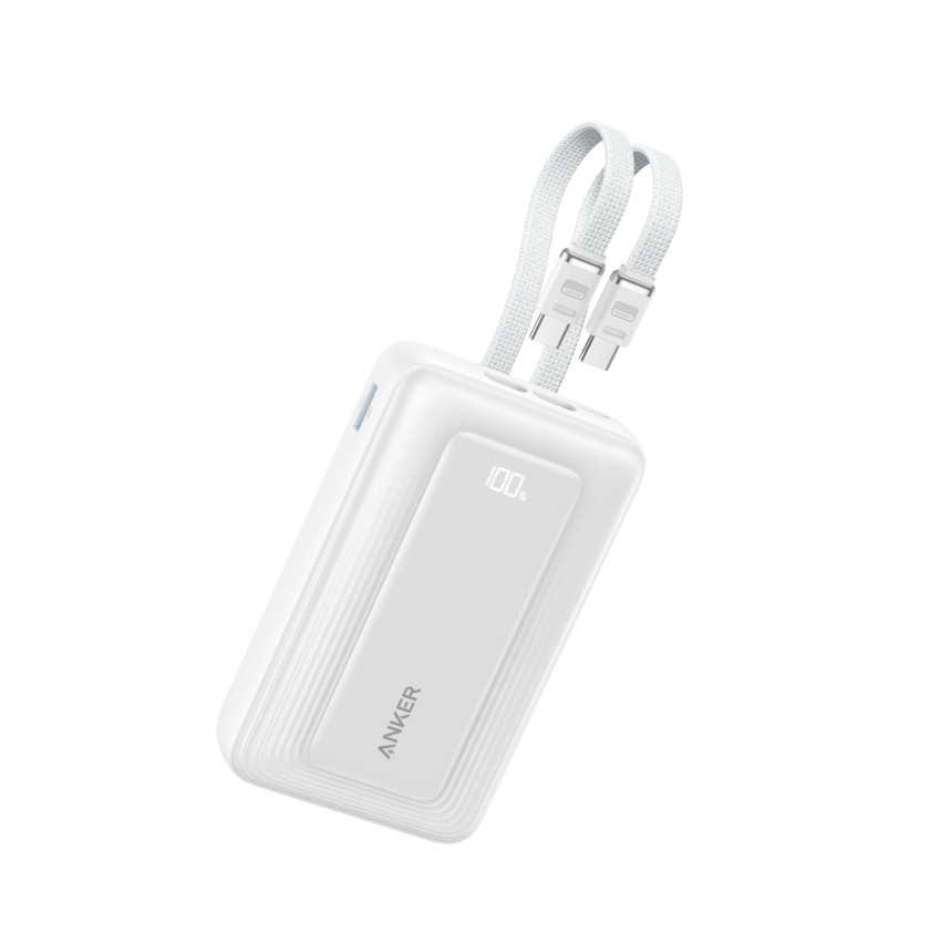 Sạc dự phòng Anker Zolo 20000mAh 45W 1A1C tích hợp 2 cáp Type-C A1681