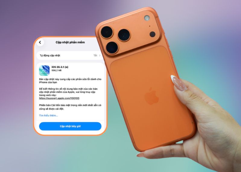 Cải tiến bảo mật nền trên iOS 26.3.1(a) tập trung vá lỗ hổng WebKit