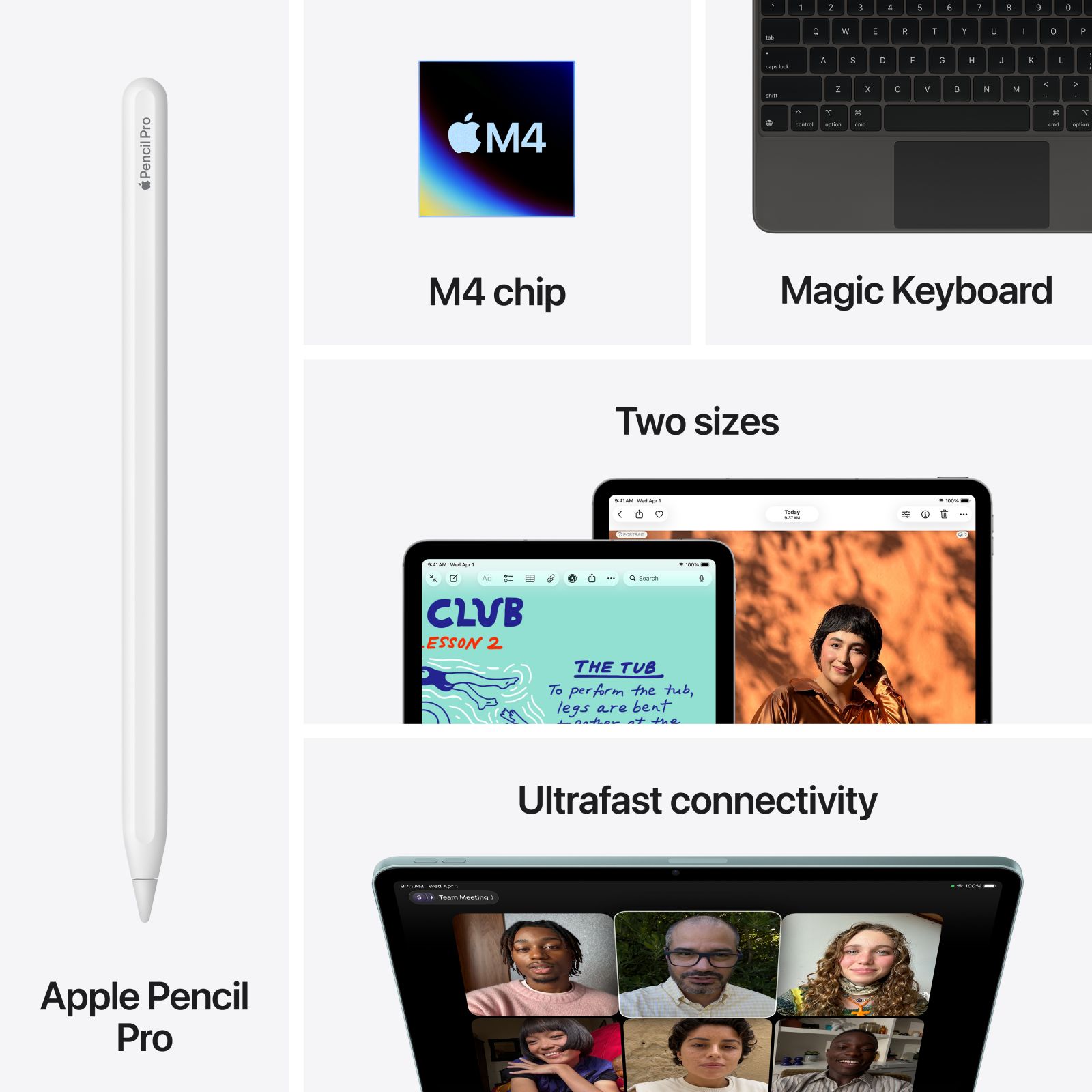 iPad Air M4 2026 11 inch Wifi 128GB | Chính hãng Apple Việt Nam 9