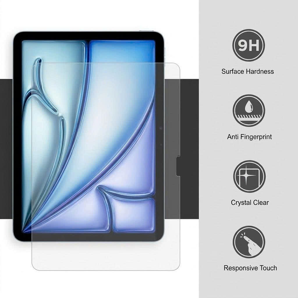 Miếng dán cường lực Dux Ducis Full Screen Glass cho iPad Air M2/M3/M4 11-inch Miếng dán cường lực Dux Ducis Full Screen Glass cho iPad Air M2/M3/M4 11-inch